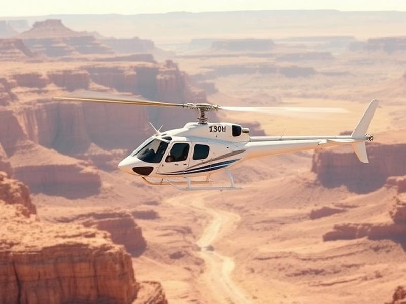 Vuelo panorámico en helicóptero sobre el Gran Cañón
